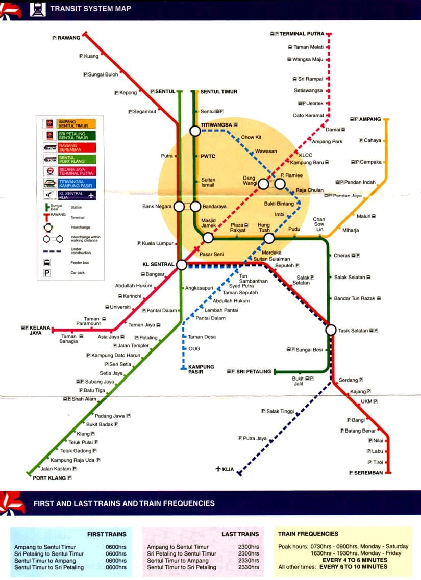 stjörnu línu lrt kort