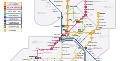 Lrt kort malasíu 2016